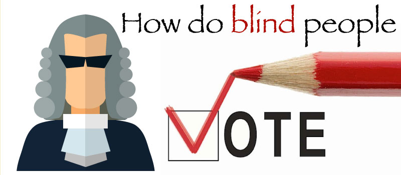 How do Blind People Vote?